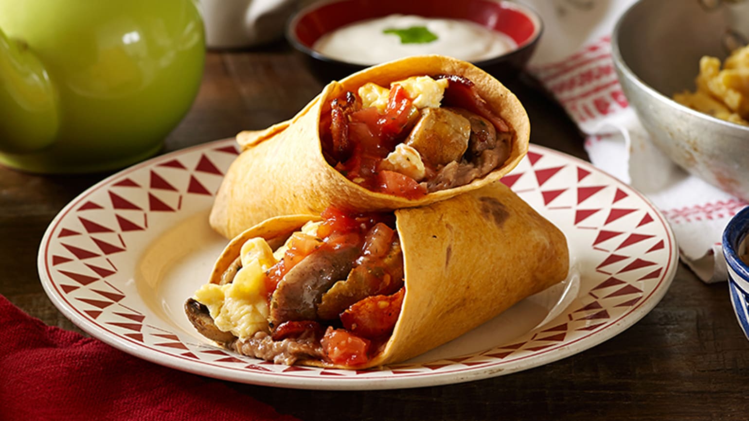 breakfast burritos